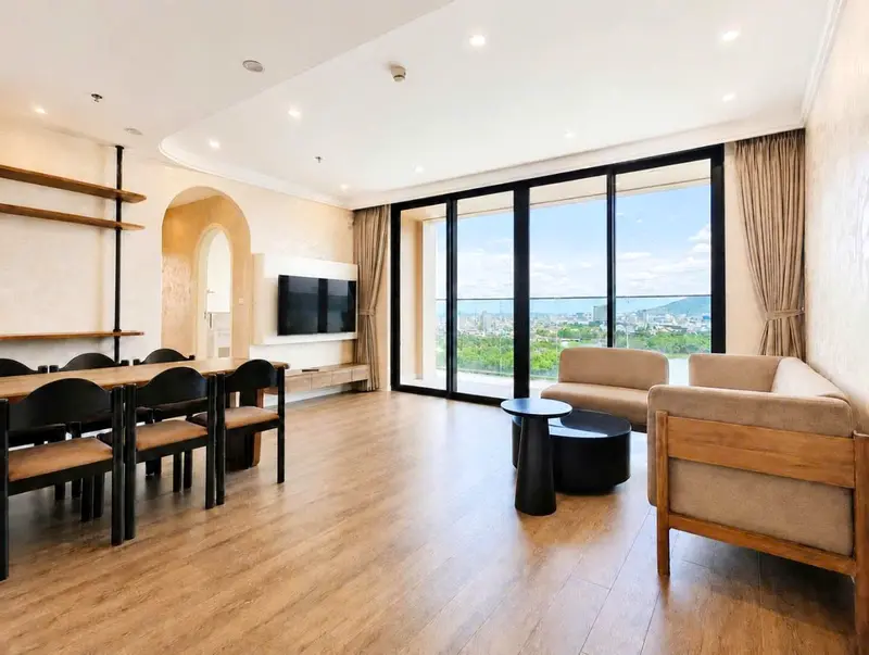 Panoma 2, 3-bedroom apartment, living room